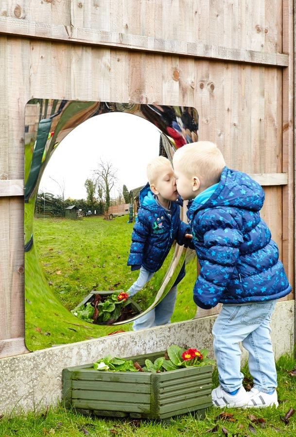 Giant Single Dome Acrylic Mirror Panel - 780mm