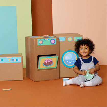 Sticker kitchen set on sale