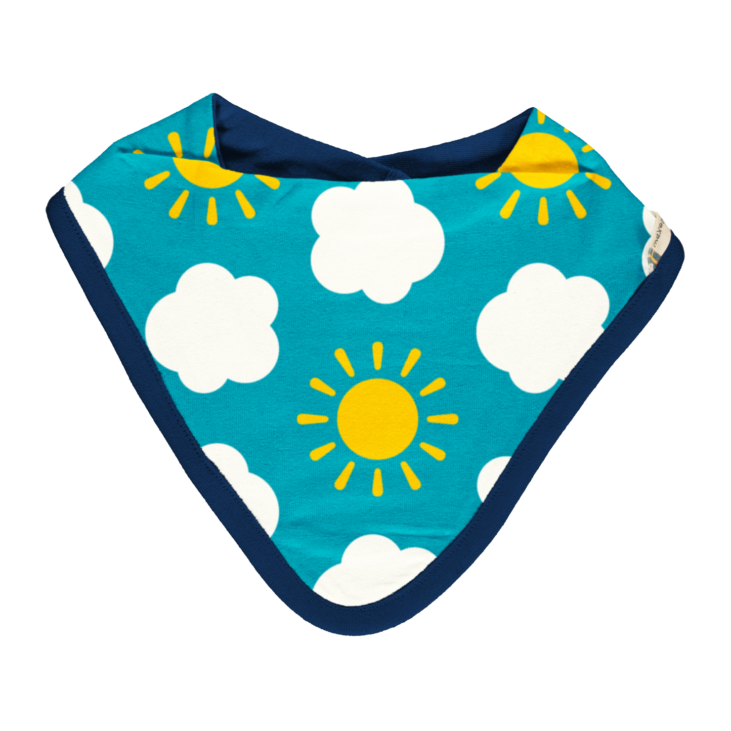 Maxomorra Dribble Bib- Sky - One Size