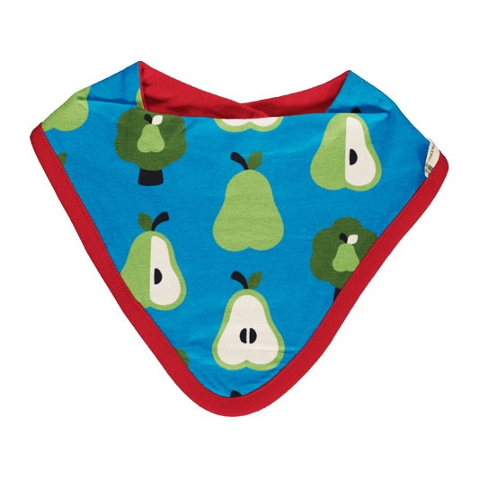 Maxomorra Dribble Bib- Pear - One Size