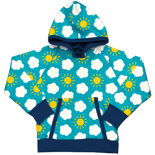 Maxomorra Hooded Lined - Sky