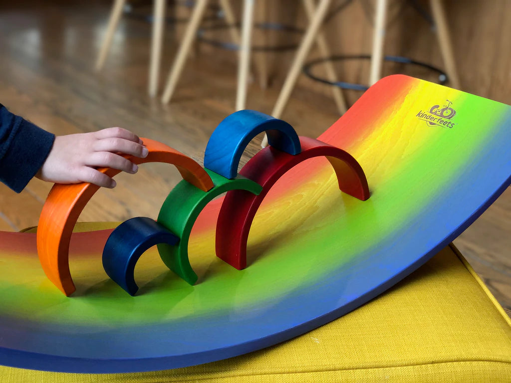 Rainbow Balance Board