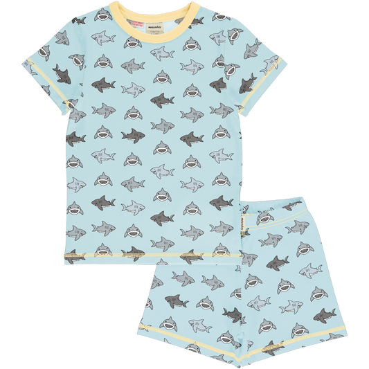 Meyaday Pyjama SS Set- Salty Shark