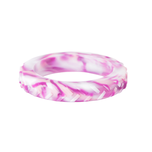 Adult size Tread Bangle (Pink Camo)- Perfect if you like chewing/Picking things