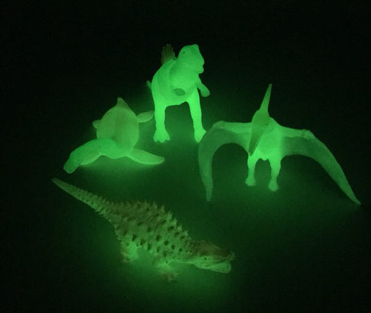 Glow In The Dark Dinosaur Set