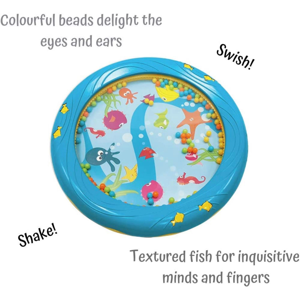 Shake N Roll Ocean Drum And Rainmaker Set – Wooden, Sensory And ...