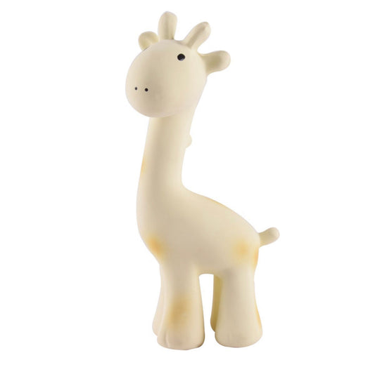 Natural Rubber Giraffe- Twiddle, Squeezy, Chewy Toy
