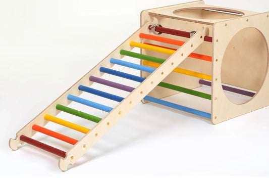 Rainbow Climbing Ladder Compatible With Cube )