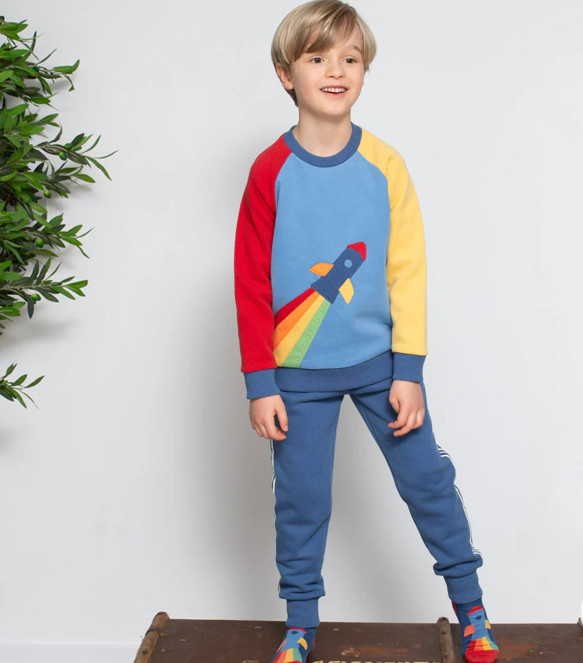 Kite Rainbow Rocket Sweatshirt