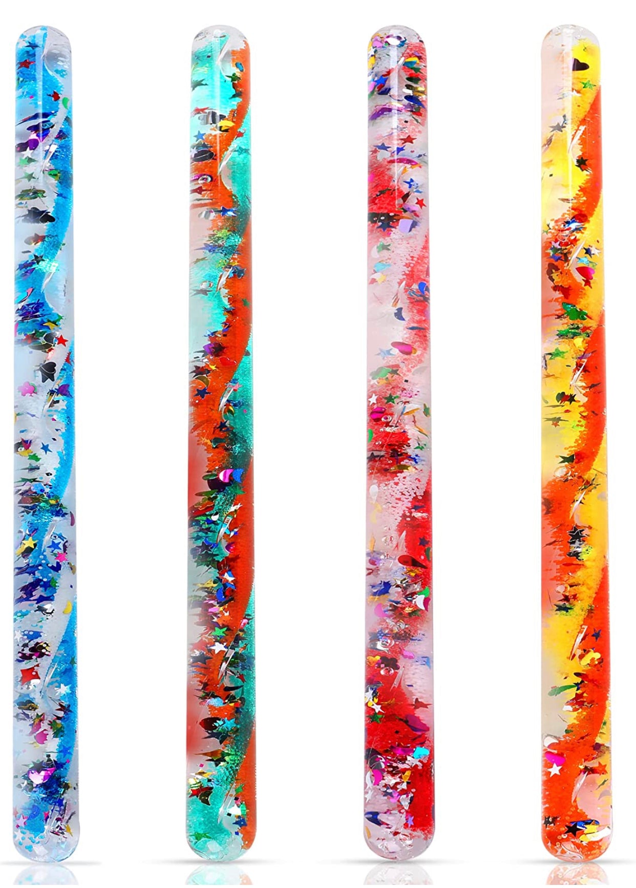 Large Glitter Wands- Set of 4
