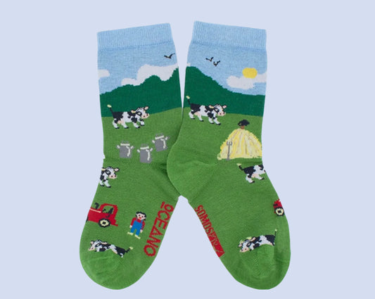 Farmyard Socks- Older Children's Size