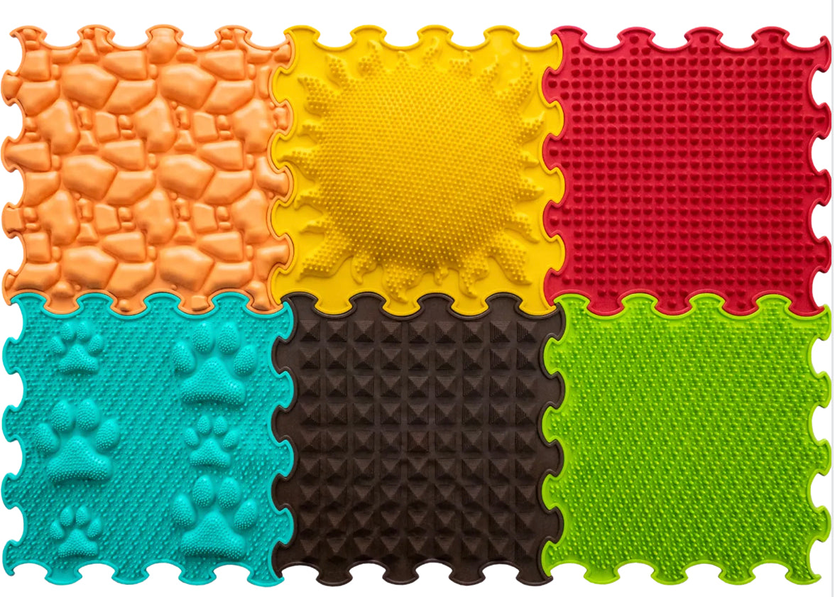 Sunshine Garden Sensory Floor Mat Set