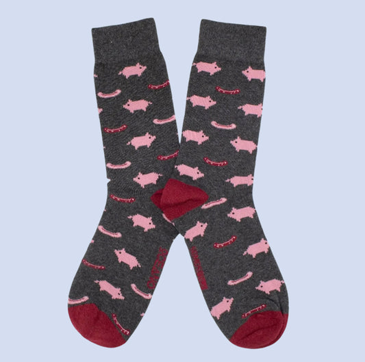 Piggy Socks- Adult sizing