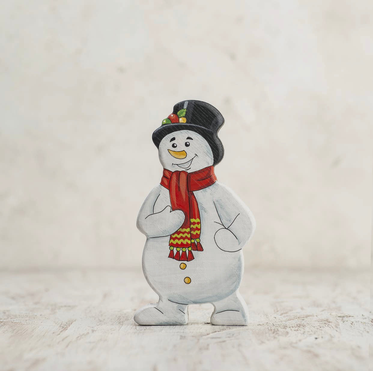 Snowman Set by Wooden Caterpillar