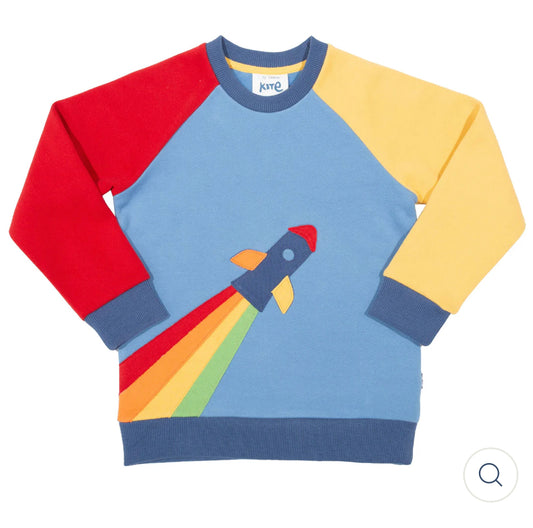 Kite Rainbow Rocket Sweatshirt