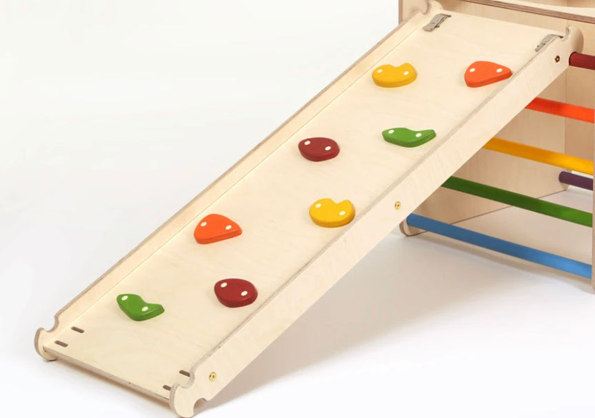 Rainbow Climbing Ramp/Slide Compatible With Cube